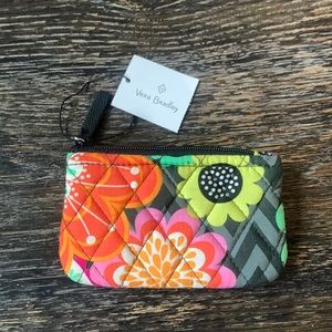 Vera Bradley Ziggy Zinnia Coin Purse